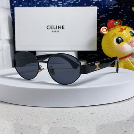 CELINE 26S OVAL FRAME IN METAL 493074