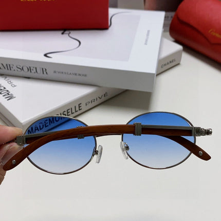 CARTIER 26S ROUND FRAME IN METAL 443353