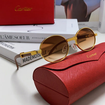 CARTIER 26S ROUND FRAME IN METAL 443354