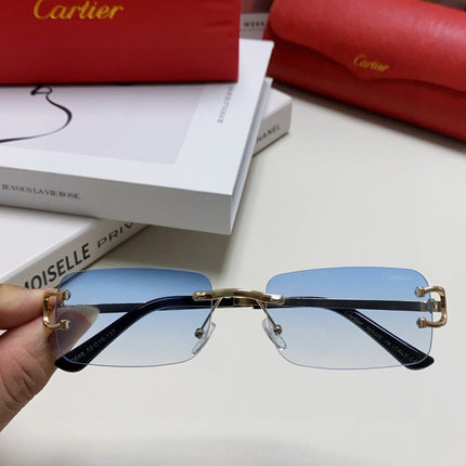 CARTIER 26S RECTANGULAR FRAME IN METAL 443358