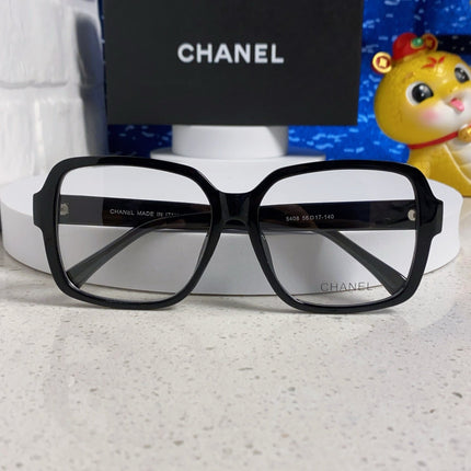 SQUARE SUNGLASSES 638934 IN BLACK ACETATE
