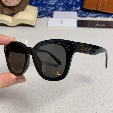 CELINE 26S SQUARE FRAME IN BLACK ACETATE 496509