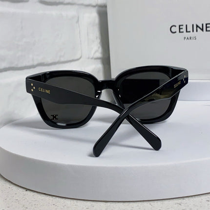 CELINE 26S SQUARE FRAME IN BLACK ACETATE 496509