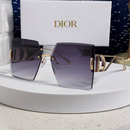 DIOR 26S OVERSIZED SQUARE FRAME IN METAL 500373
