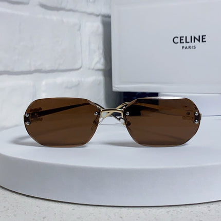 CELINE 26S POLYGONAL FRAME IN METAL 493100