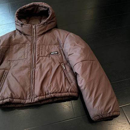 MIUMIU 26S HOODED PUFFER JACKET 1558