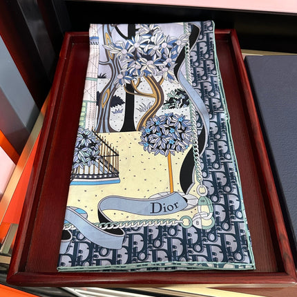 DIOR 26S SCARF 90 IN SILK 427294