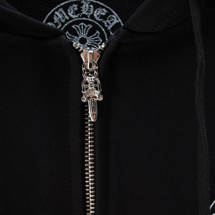 CHROME HEARTS 26S ZIP-UP HOODED SWEATSHIRT 030