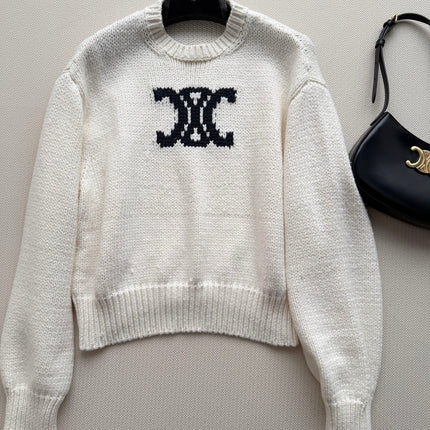 CELINE 26S CREW NECK KNIT SWEATER 563