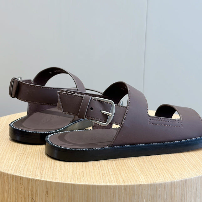 LP NAMA SANDAL CHOCOLATE CALFSKIN
