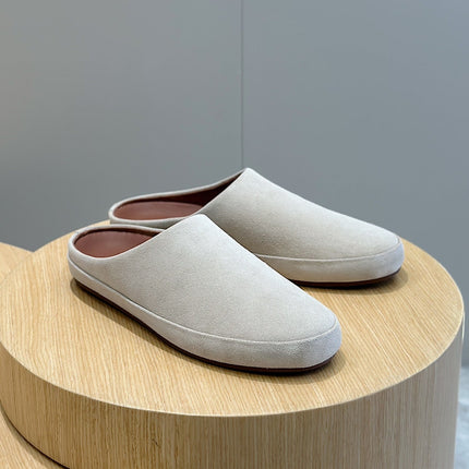 LP TOMORI SABOT MULES CLOUD SUEDE