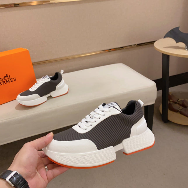 HM BOUNCING SNEAKER BROWN WEAVE