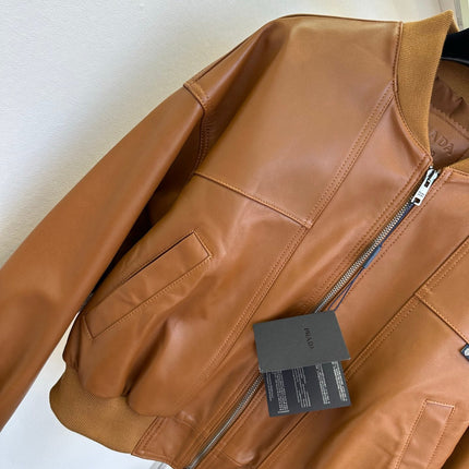 PRADA 26S LEATHER JACKET 1074