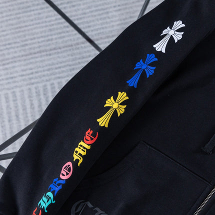 CHROME HEARTS 26S ZIP-UP HOODED SWEATSHIRT 093