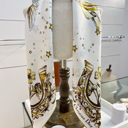DIOR 26S SCARF 90 IN SILK 416826