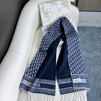 DIOR 26S SCARF 180CM IN CASHMERE 286180