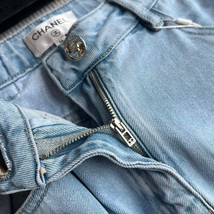 CC 25 Diamond Jeans Blue Denim Cotton