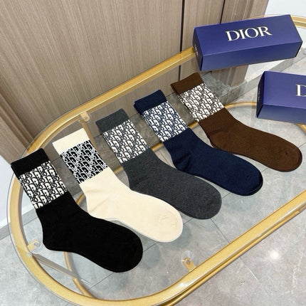 DIOR 26S CREW SOCKS 403609 (1 BOX)