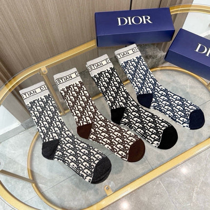 DIOR 26S CREW SOCKS 413907 (1 BOX)
