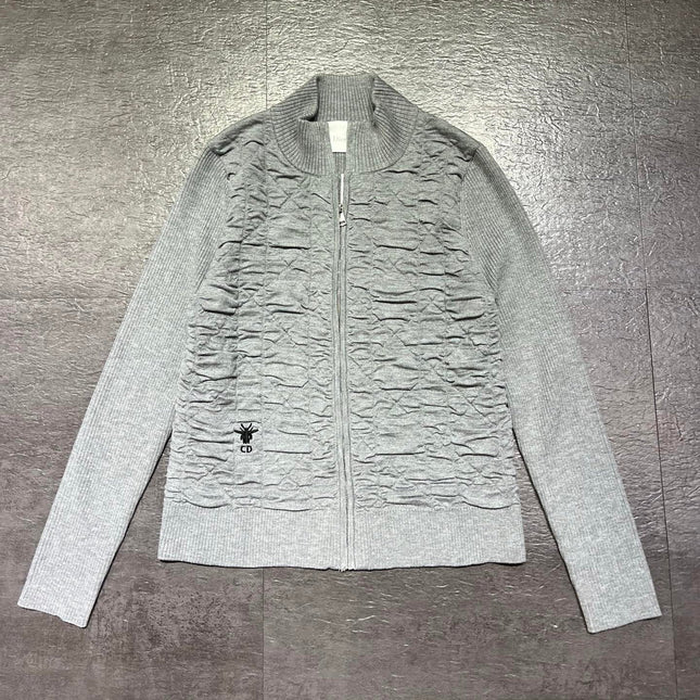 DIOR 26S ZIP-UP KNIT JACKET 1593