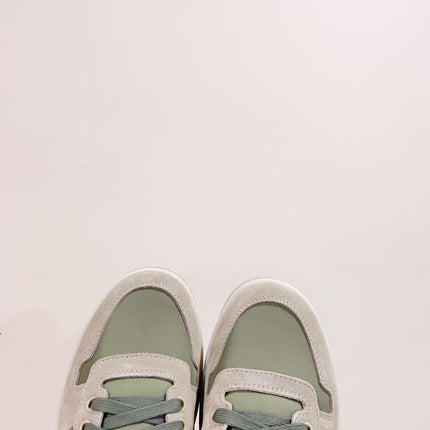 PRA DOWNTOWN SNEAKERS SAGE SUEDE