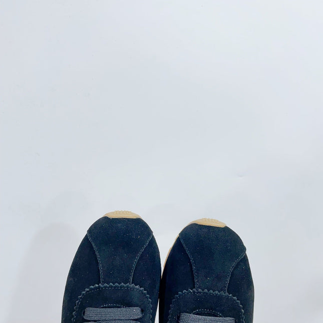 PLUME SUEDE SNEAKERS BLACK