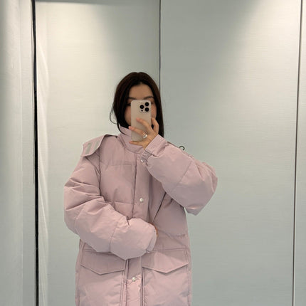 PRADA 26S HOODED DOWN PUFFER JACKET 1241