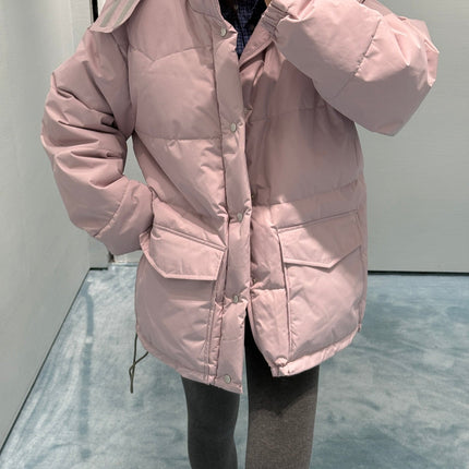 PRADA 26S HOODED DOWN PUFFER JACKET 1241