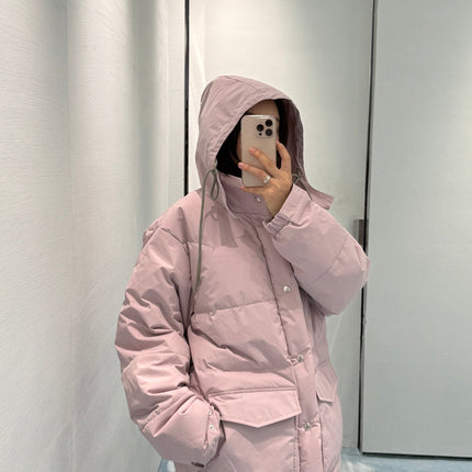 PRADA 26S HOODED DOWN PUFFER JACKET 1241