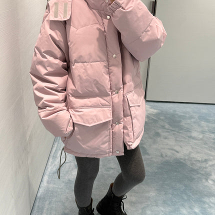 PRADA 26S HOODED DOWN PUFFER JACKET 1241