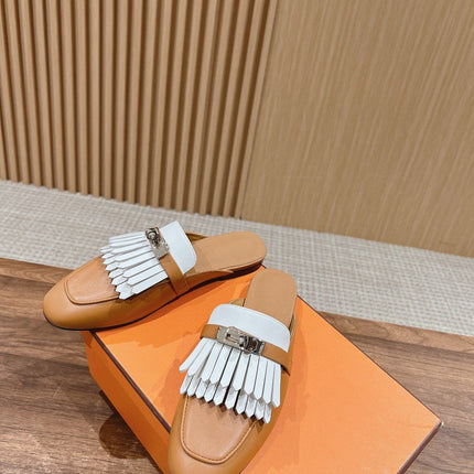 0Z Mule Fringed Bronze