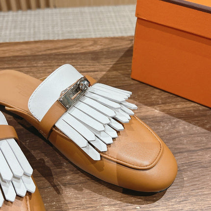 0Z Mule Fringed Bronze