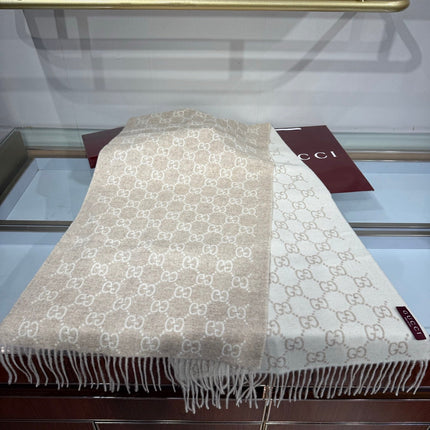 GUCCI 26S SCARF 190 IN CASHMERE 511108