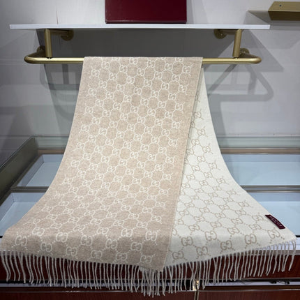 GUCCI 26S SCARF 190 IN CASHMERE 511108