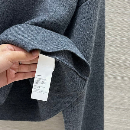 Loewe Sweater Gray Cashmere