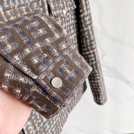 FENDI 26S ZIP-UP JACKET 571