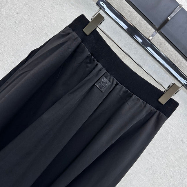 LOEWE 26S PLEATED MIDI SKIRT 495