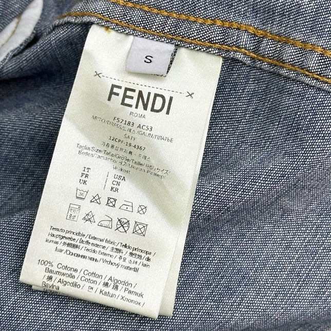 FENDI 26S DENIM DRESS 301