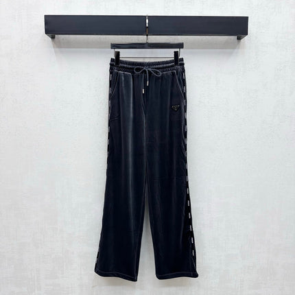 PRADA 26S HOODIE AND WIDE-LEG PANTS SET 1251