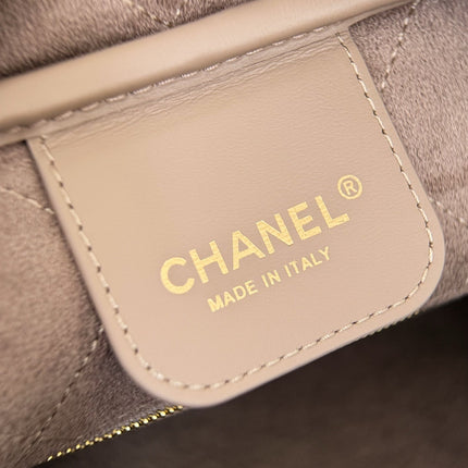 CHANEL 26S BOWLING BAG 29 IN MINT GREEN CALFSKIN