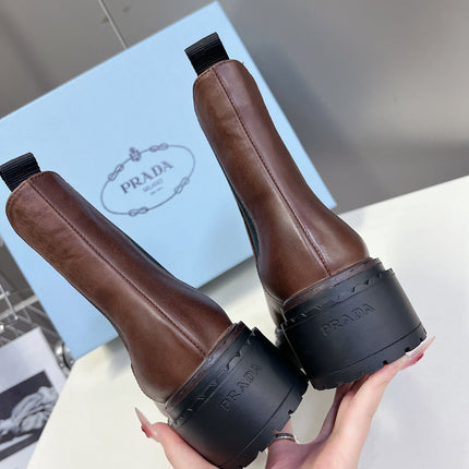 PRA CHELSEA BOOTS CHOCOLATE CALFSKIN