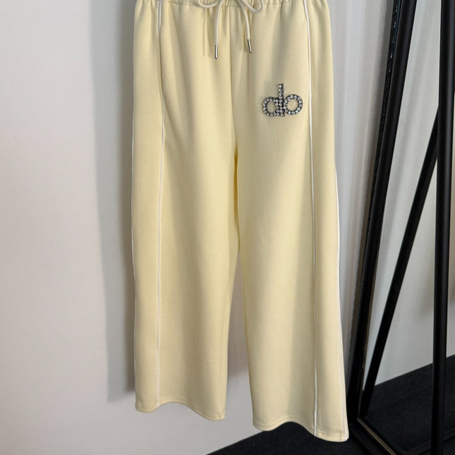 ALO 26S ZIP-UP TRACK JACKET & WIDE-LEG PANTS SET 283