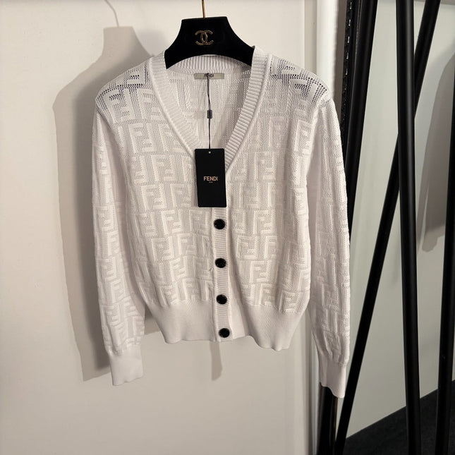 FENDI 26S KNIT CARDIGAN 433
