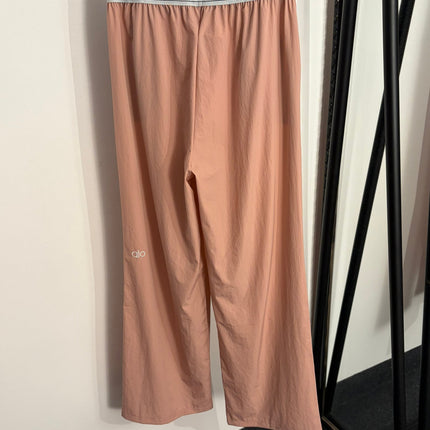 ALO 26S WIDE-LEG ELASTIC WAIST PANTS 205