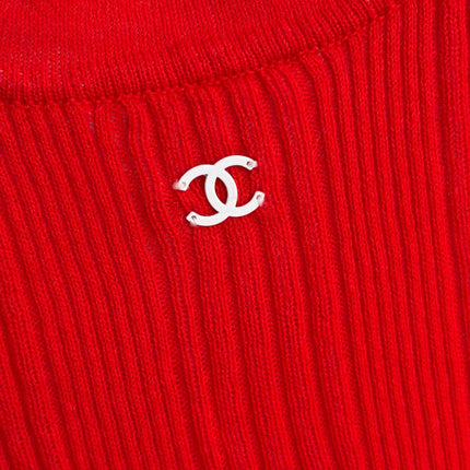 CHANEL 26S SHORT-SLEEVE KNIT TOP 1486