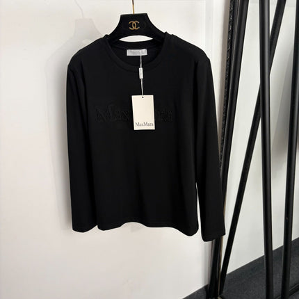 MAXMARA 26S LONG-SLEEVE CREW-NECK T-SHIRT 348