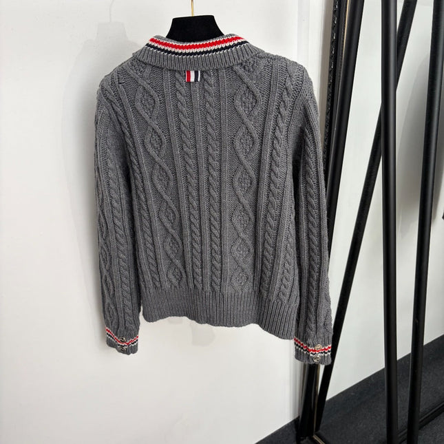 THOM 26S COLLAR CARDIGAN 388
