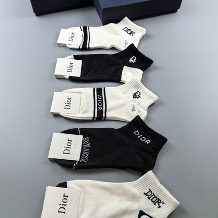 DIOR 26S ANKLE SOCKS 415736 (1 BOX)