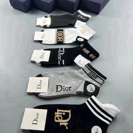 DIOR 26S ANKLE SOCKS 415737 (1 BOX)
