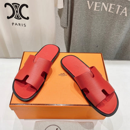 IZMIR SANDAL CRIMSON LAMBSKIN